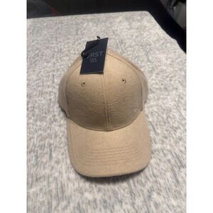 VRST Mens Flannel Cap Light Sand Heather VRSTF24ACC HT One Size NWT